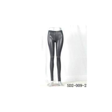 SD2-9-002 High-elastic Slim Fashion Light Yogon PU Snake Leggings