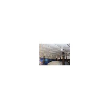 UV Resistant Fabric Car Exhibition Arc Tent 12m With Glass Door
