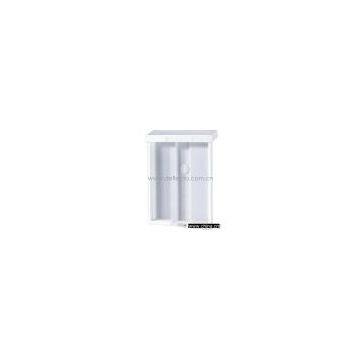Outdoor Box White with Clear Front