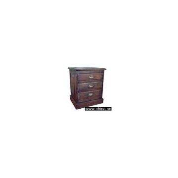 Three Drawer Side Table