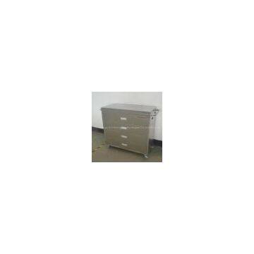 practical 3d glasses trolley for testing and disinfecting made by stainless stell materials