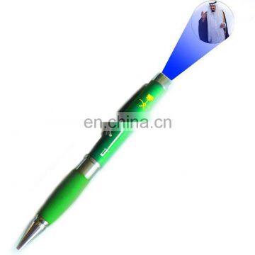 led projector logo ballpen