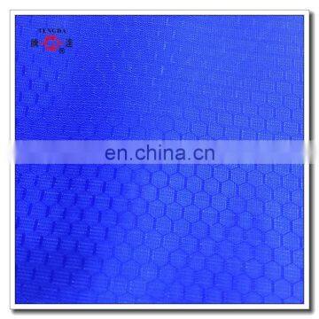 Extra Large Ripstop Polyester and PVC Long Raincoat in Blue photo-3