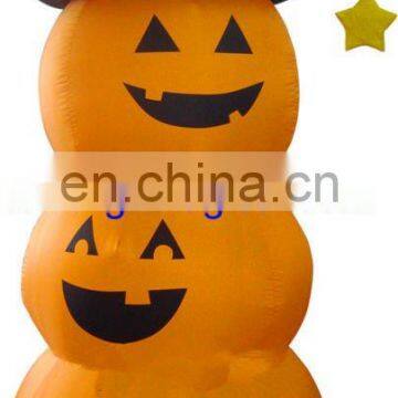 Cute halloween inflatable pumpkin decoration