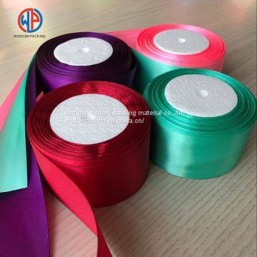 Polyester Festival Craft Satin Ribbon For Chocolate And Gift Packaging photo-4