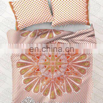 Ethnic Indian Mandala Duvet Cover Flower Quilt Cover Doona Cover Blanket With Pillow Cover Art