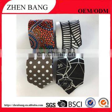 2017 Custom design Fashion Style Uniform Men Silk Necktie