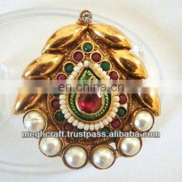 Indian polki rings - kundan polki rings - antique finger rings - one gram gold rings - wholesale online rings