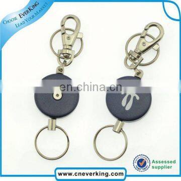 2015 new design retractable badge holder with metal frame high quality