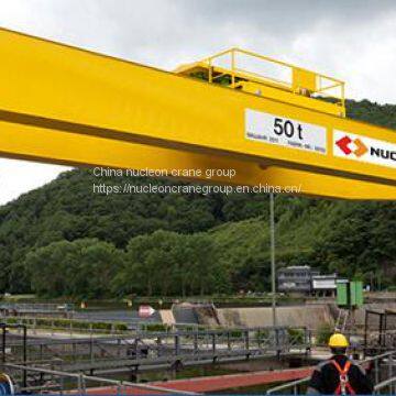 Construction Crane Electric Double Girder Gantry Crane photo-3