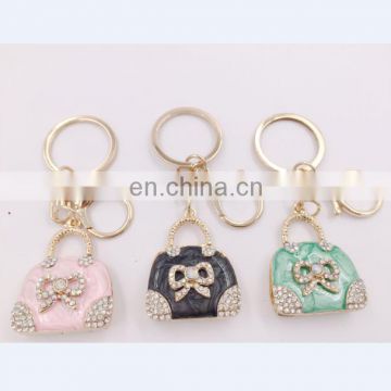 Cheap customized purse hanging key chain wholesale