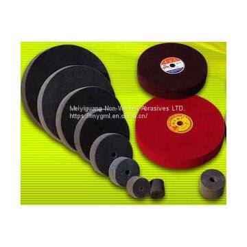 non woven polishing wheel, nylon wheel, buffing wheel