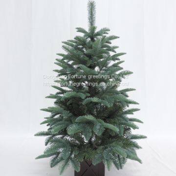 Artificial christmas pot tree