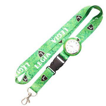 Special Polyester Digital Watch Lanyard With Carabiner Hook photo-2