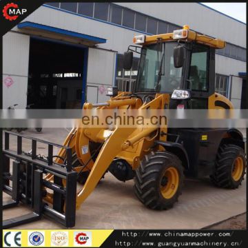 1 Ton Zl10f mini loader 4x4 garden loader power drive