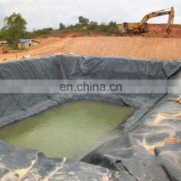 Fish farm reinforced woven fabric HDPE waterproof geomembrane pond liner with uv