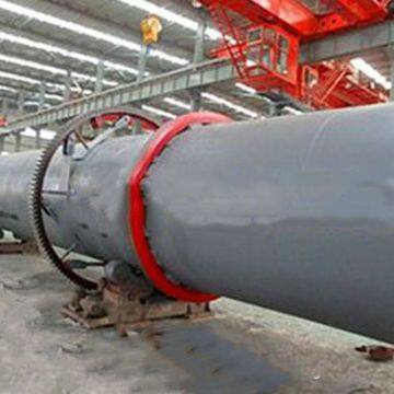 Rotary kiln of powder raw material