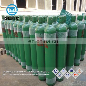 3m3 150bar 21L Steel Hydrogen Cylinder, ISO9809 Standard Steel Gas Cylinder