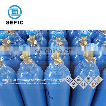 iso standard high pressure 7m3 oxygen gas cylinder price