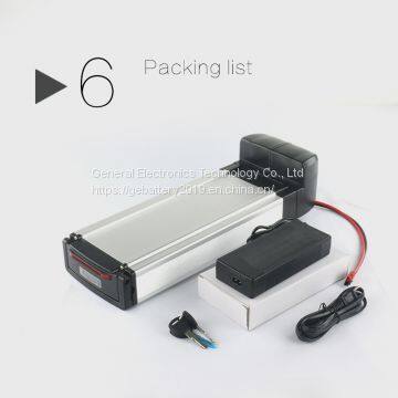 Giant bicycle battery 36v 10ah electric bike battery for electric scooter