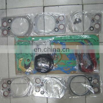 Haide, 6D16T full overhaul gasket kit diesel engine spare part for new crawler excavator, metal lower gasket kit