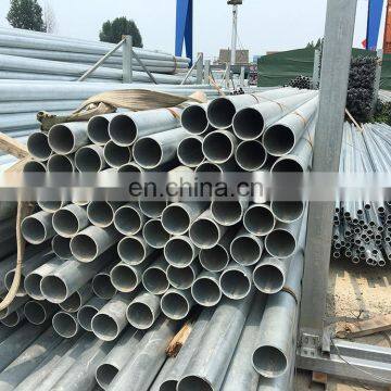 Q235 Galvanized Mild Hollow Section Round Steel Pipes photo-5