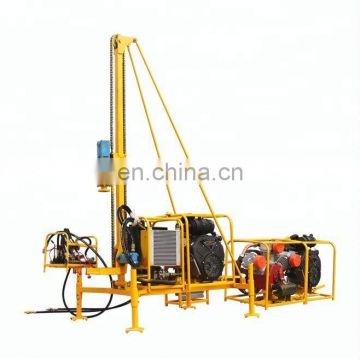 Hydraulic pneumatic DTH mountain water well drilling rig