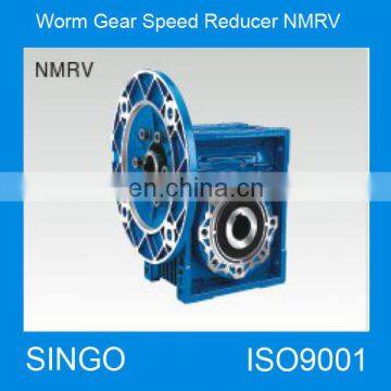 NMRV speed reducer for electric motor