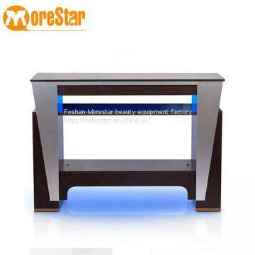 Modern nail dryer manicure table with led uv lamp