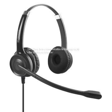 China Beien CS12 telephone call center headset noise-cancelling headset customer service