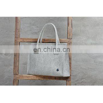 Handmade Nonwoven Ladies Portable Large Felt Tote Bags photo-2