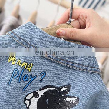 2020 Spring Boys and Girls' Jacket Denim Kids Coats Childrenswear Wholesale photo-5