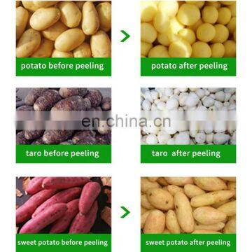 Restaurant Electric Industrial Potato Peeling Peeler Machine / Commercial Potato Washing Peeling Machine for Sale photo-5