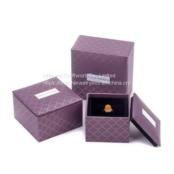 High Quality Cardboard Custom Logo Luxury Gift Box Jewelry Set Box Necklace Box with Custom Printing Logo