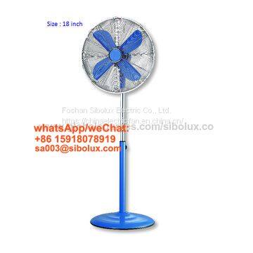 18 inch vintage metal standing fan