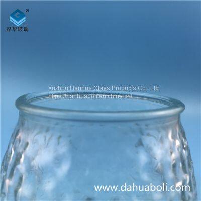 Wholesale 400ml Candle Glass Craft Glass Candlestick Manufacturer photo-5