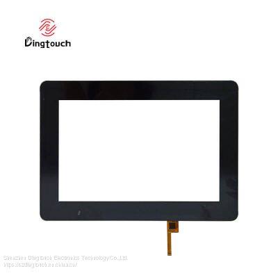 Anti glare Anti finger Anti reflection custom available 10.1 capacitive touch panel with USB interface for medical device