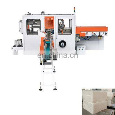 Fully automatic three dimension napkin tissue packing machine