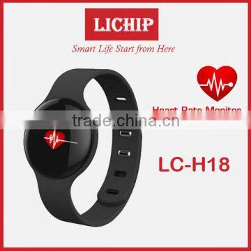 Heart rate monite Calorie sleep track date&time bluetooth LC- H18 Smart Bracelet