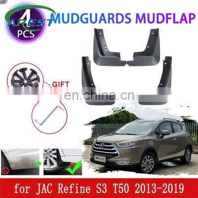 4PCS for JAC Refine S3 T50 T5 2013 2014 2015 2016 2017 2018 2019 Mudguards Mudflaps Fender Mud Flap Splash Guards Accessories