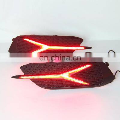 Factory price Turn signal lamp LED rear bumper brake light rear bumper reflector light assembly tail light for Honda 2019