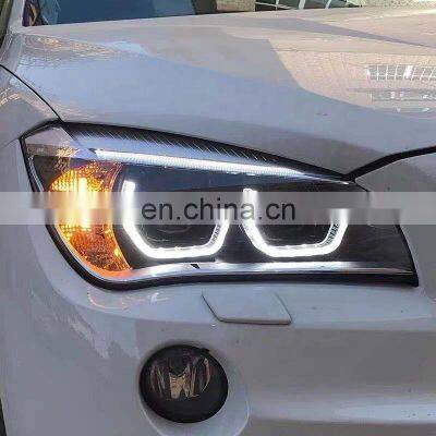 Upgrade Full Led Headlamp Headlight for BMW X1 Series E84 HID Xenon Head Lamp Head Light 2009-2015 photo-3
