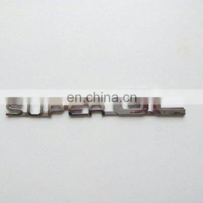 Customized Auto letter Nameplate Trunk 3D Badges Car Super GL Emblem Sticker