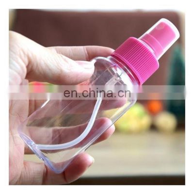 5Pcs Plastic Bottle With Spray Transparent 50Ml Small Empty Cheap Plastic Spray Bottles Bottle Plastics For Makeup Skin