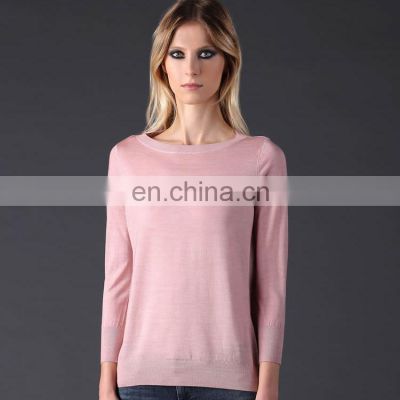 Blended Warm Merino Wool Sweaters Winter Women