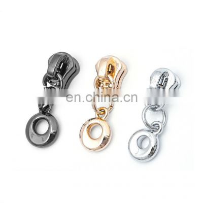 Professional standard custom metal zipper puller multifunctional hardware accessories zippers