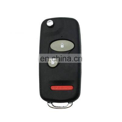 Replacement 3 Button Flip Remote Control Car Key Case Shell Cover Housing Modified For Honda Accord Civic CR - V Element Pilot