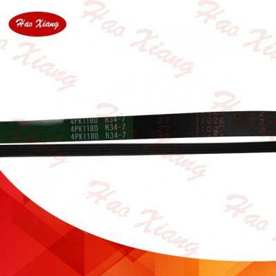 Haoxiang Auto Good Quality Alternator and Fan Belt 4PK1180 90916-02500 9091602500 Fits For TOYOTA YARIS photo-2