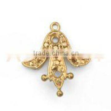 2014 hot sale fashion brass pendant ! pendant component!