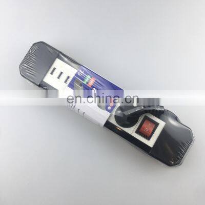 Yiwu Jinmin Ingelec 5 Way AC Power Supply 2 USB Plugs Outlet Extension Sockets With Surge Protector 230V 16A For Euro/Russia photo-4